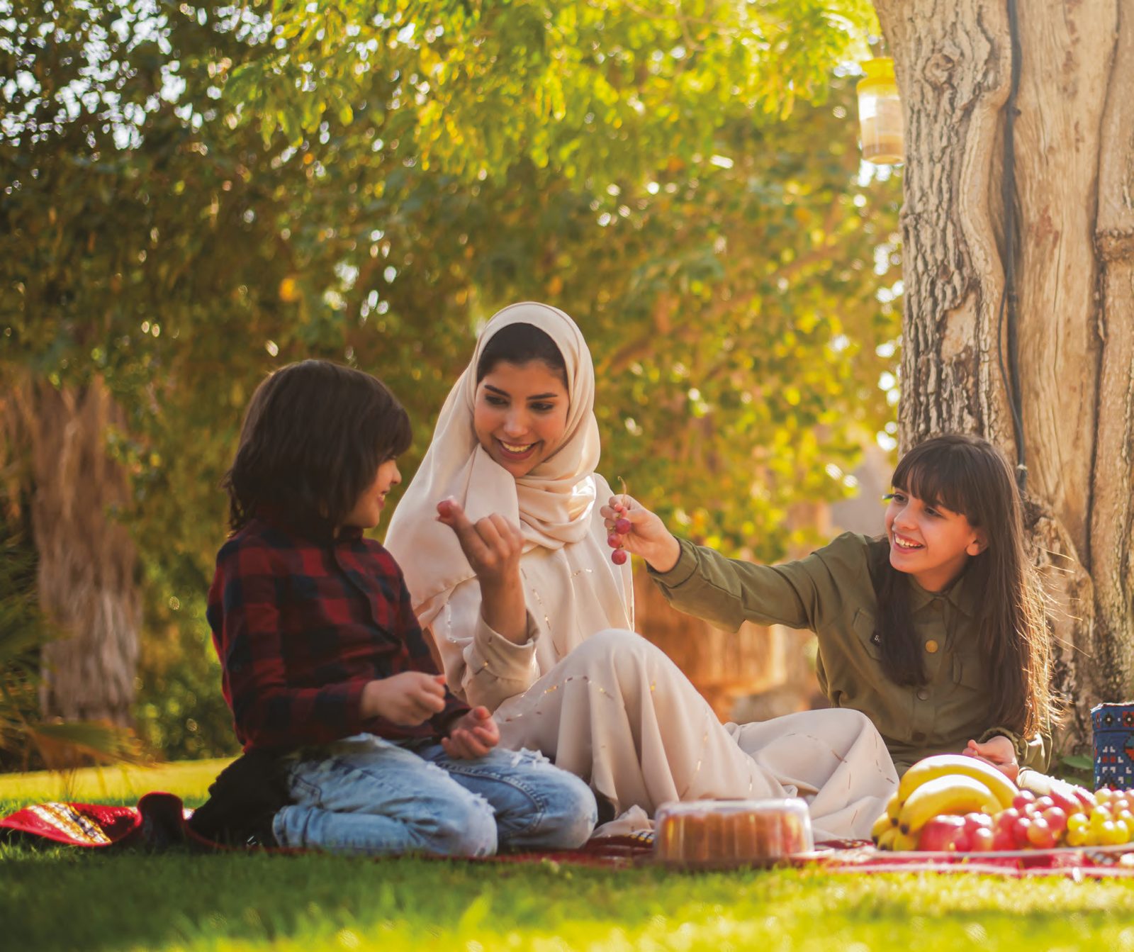 Parks and green spaces throughout the community
