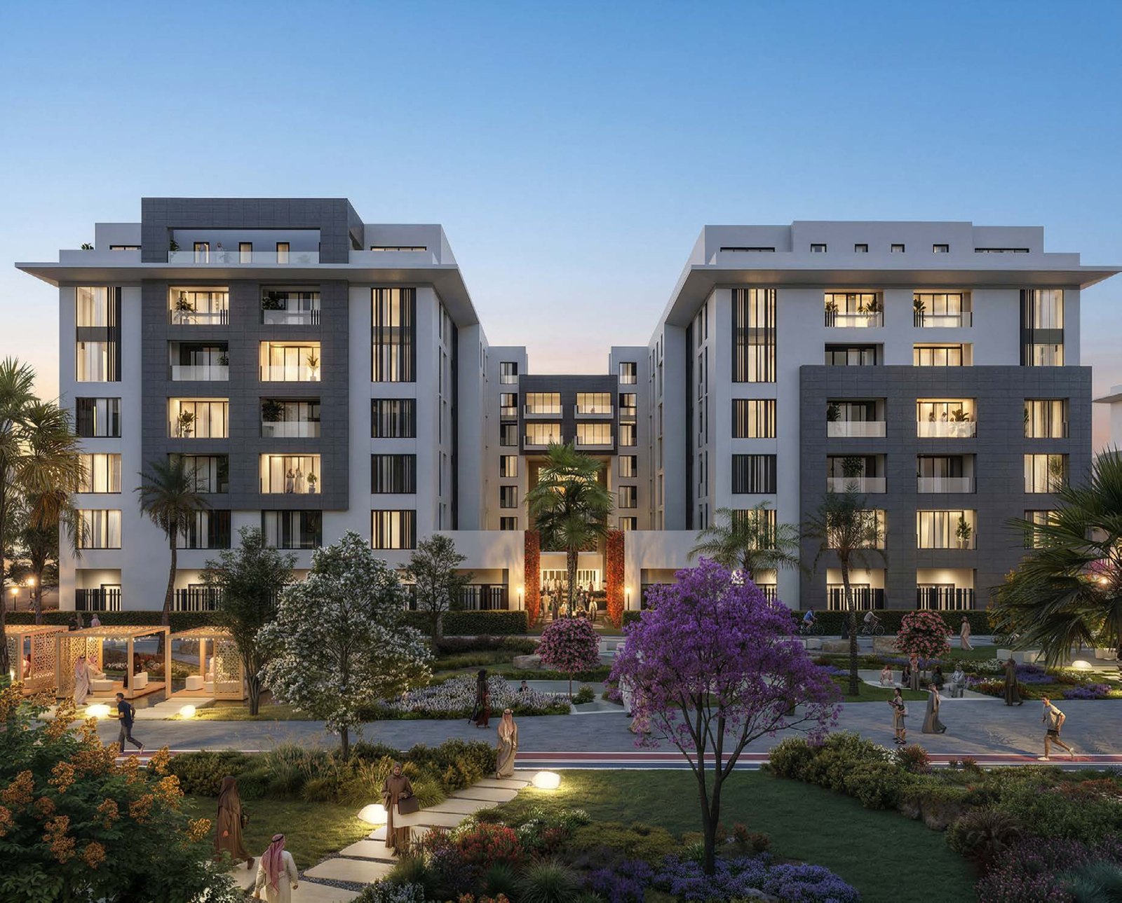Render of an Al Alyaa residential building