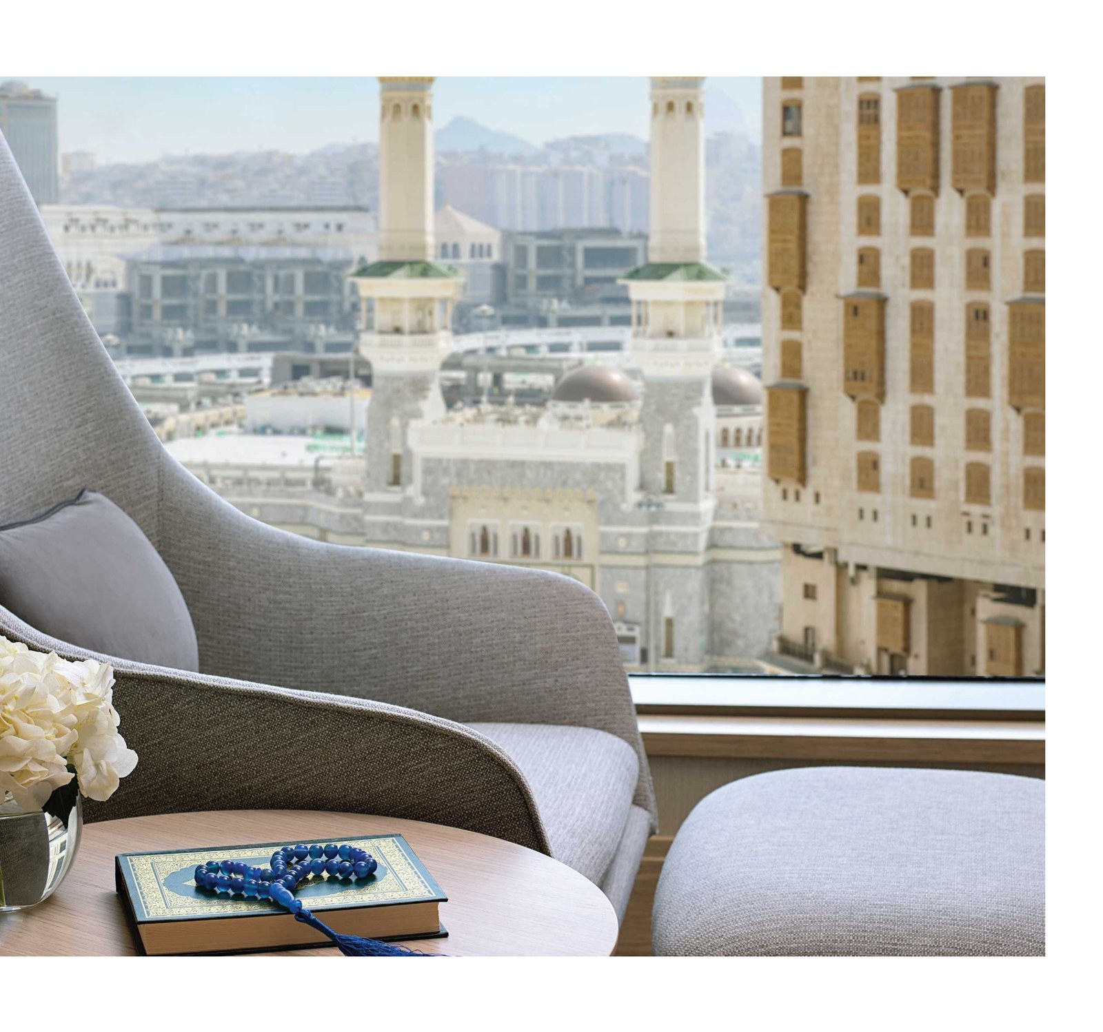 Jumeirah Jabal Omar Makkah &mdash; A quiet corner overlooking the Holy Mosque and the Clock Tower