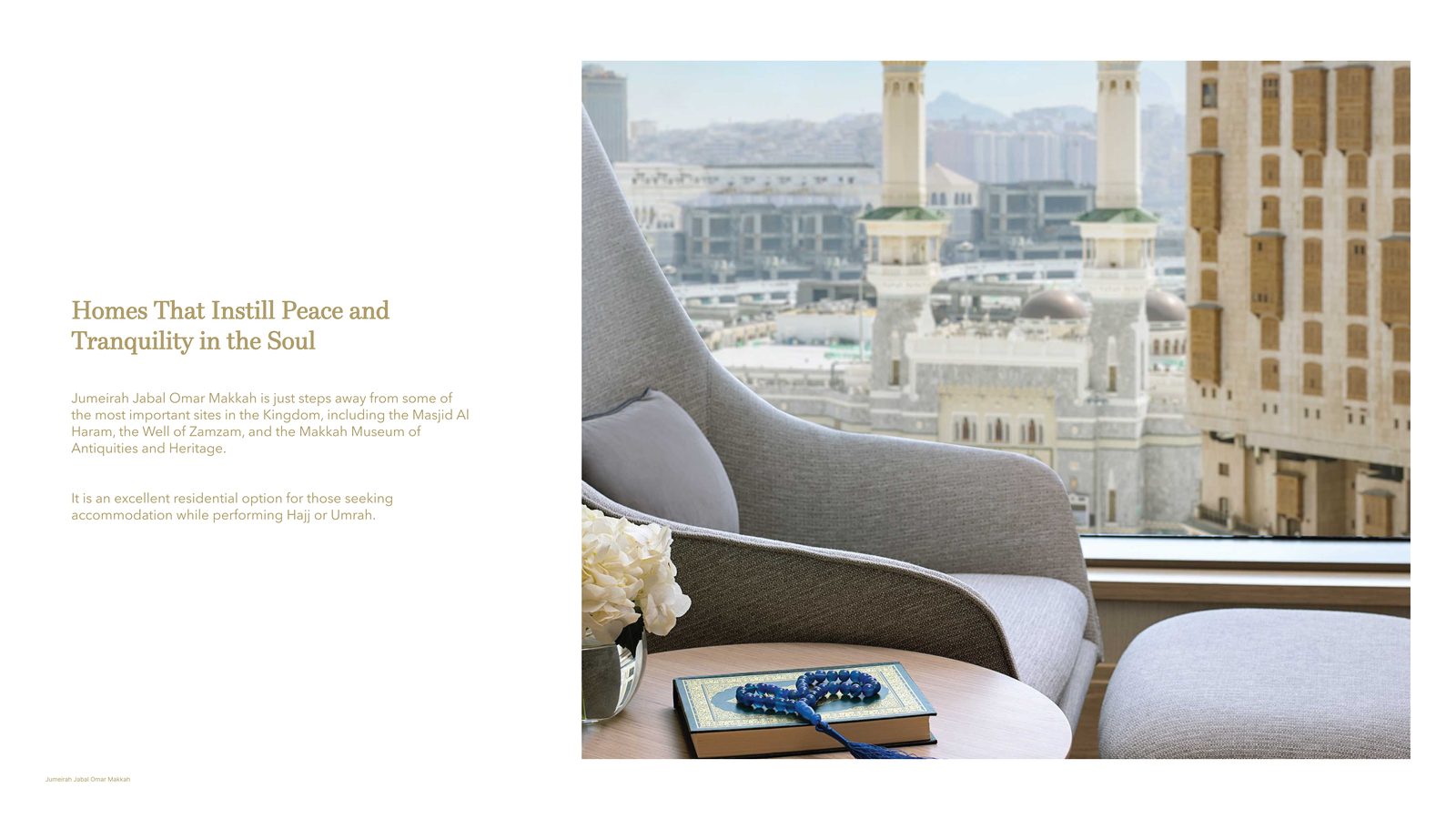 Jumeirah Jabal Omar Unit 83 &mdash; Haram view