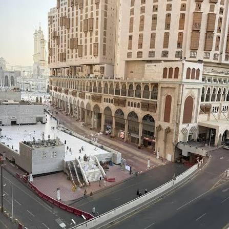 Jumeirah Jabal Omar Makkah &mdash; aerial view towards the Haram and Clock Tower