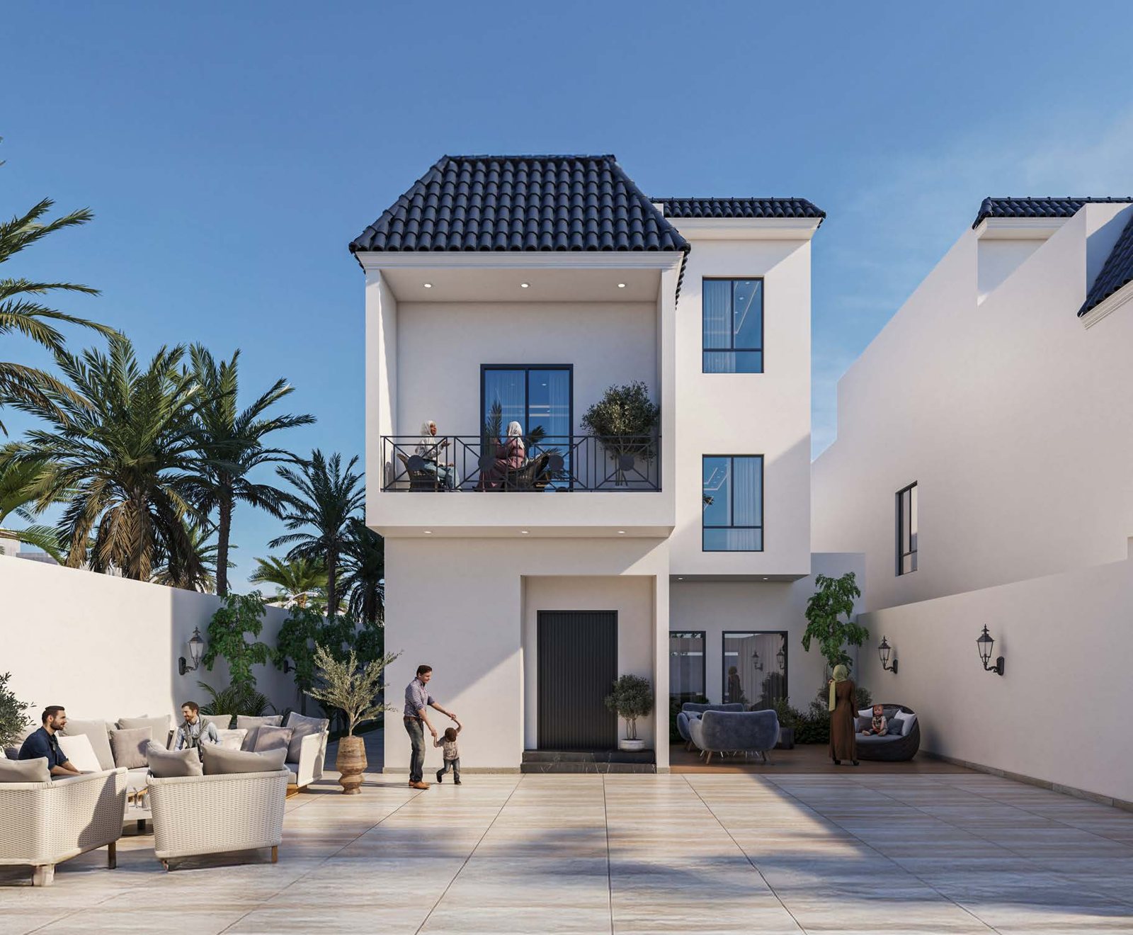 A four-bedroom detached villa