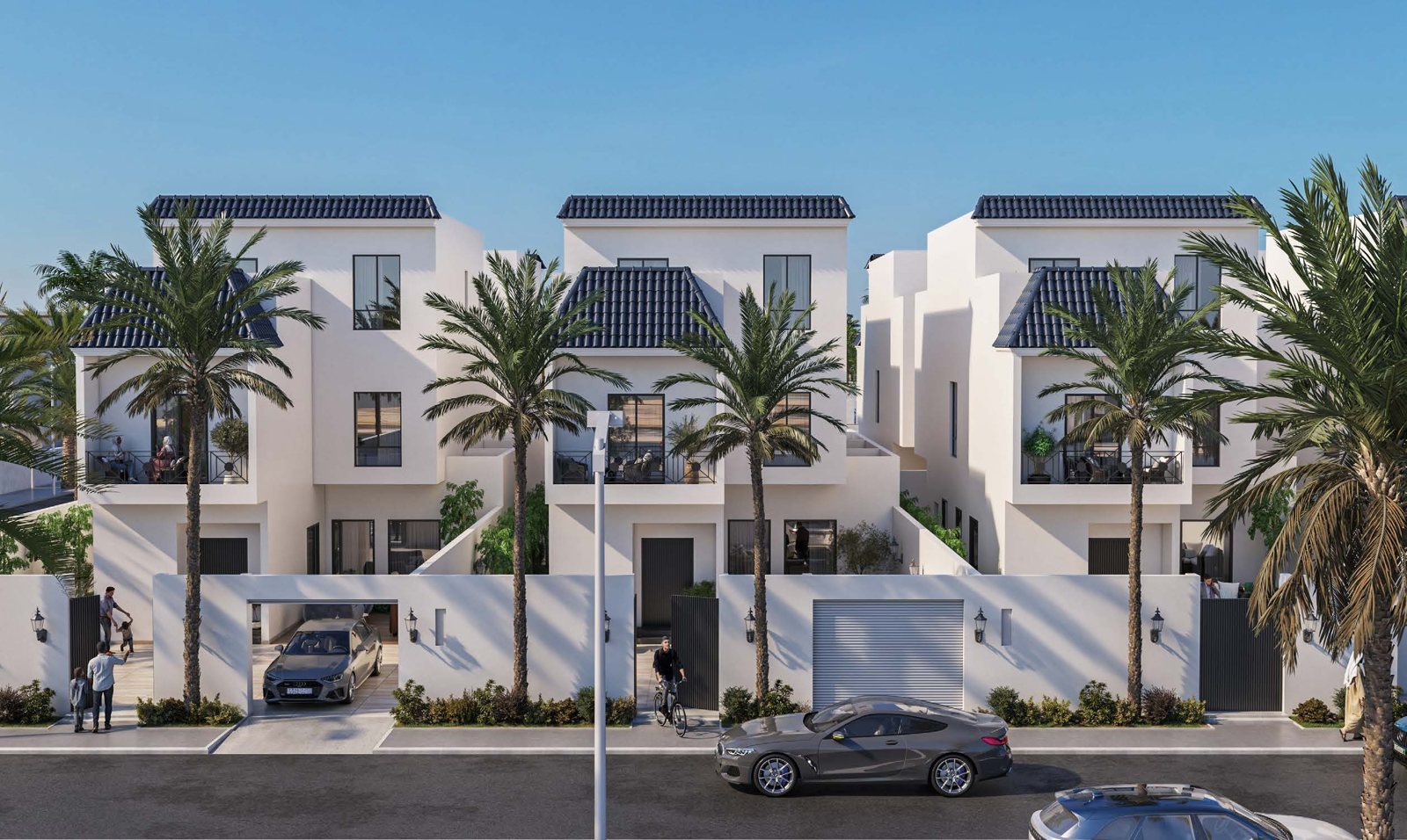 Detached villas at Meshraf al-Majdiah